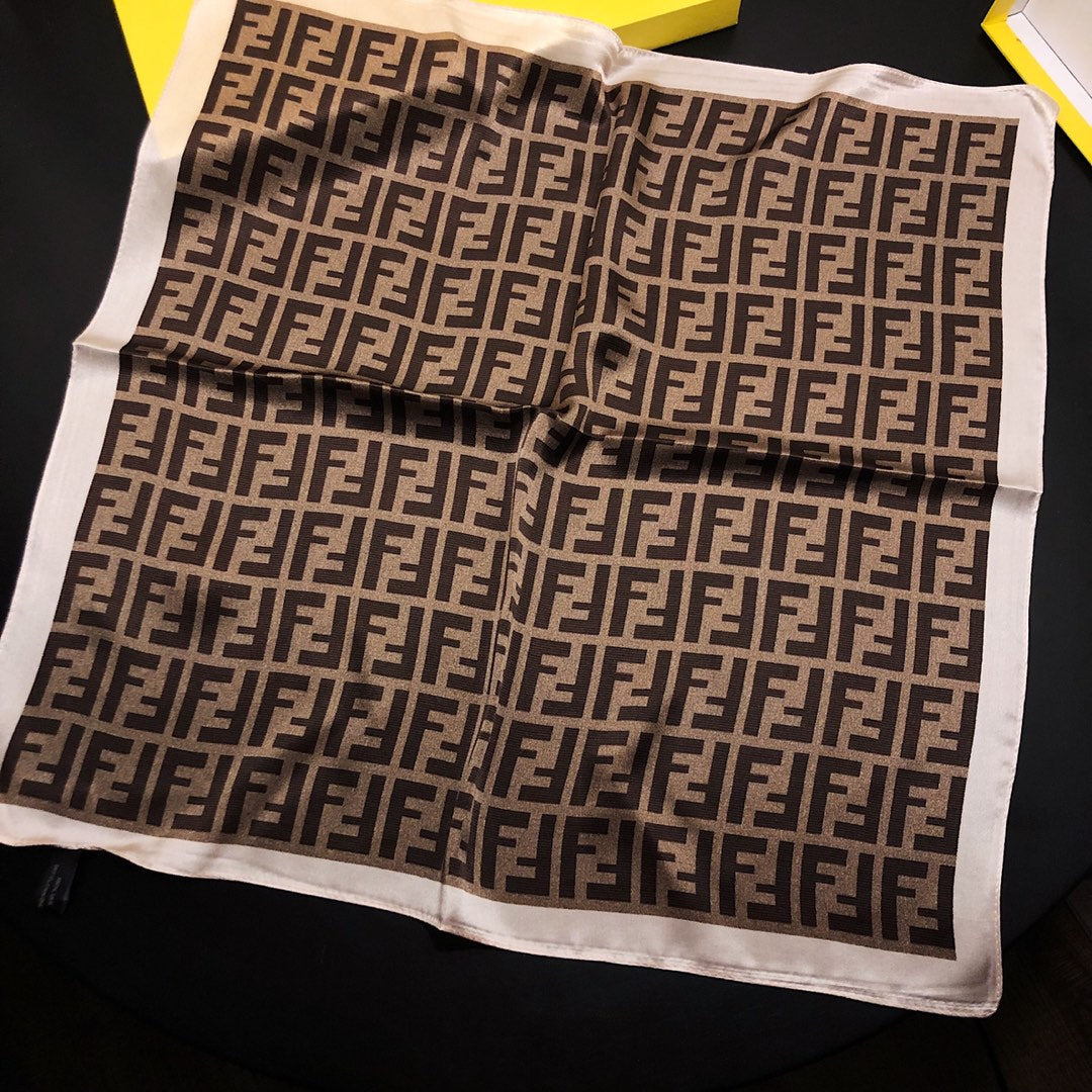 Vibrant Tones, Timeless Design: Trendy Silk Scarf That Blends with Any Wardrobe