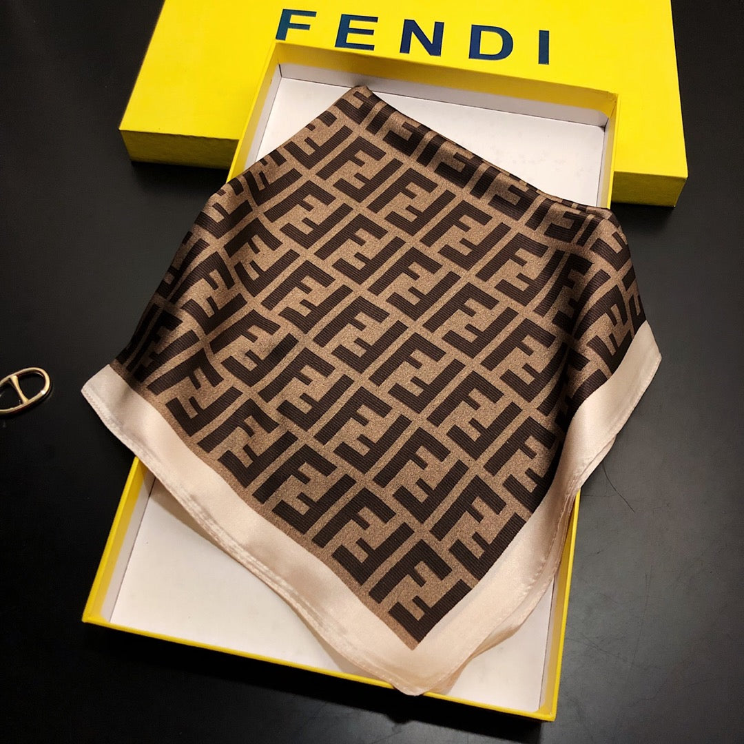 Vibrant Tones, Timeless Design: Trendy Silk Scarf That Blends with Any Wardrobe