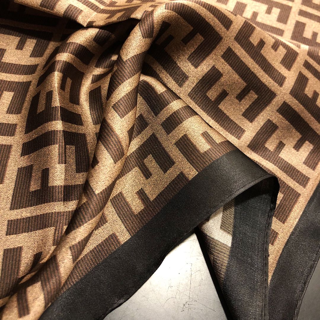 Vibrant Tones, Timeless Design: Trendy Silk Scarf That Blends with Any Wardrobe