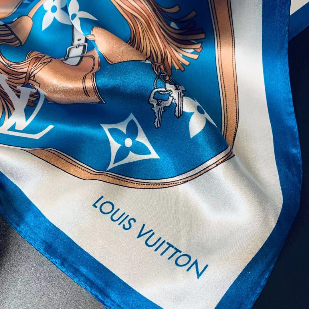 Bold Prints, Timeless Appeal: Trendy Silk Scarf That Complements Every Look