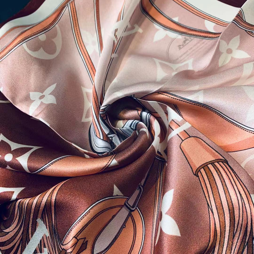 Bold Prints, Timeless Appeal: Trendy Silk Scarf That Complements Every Look