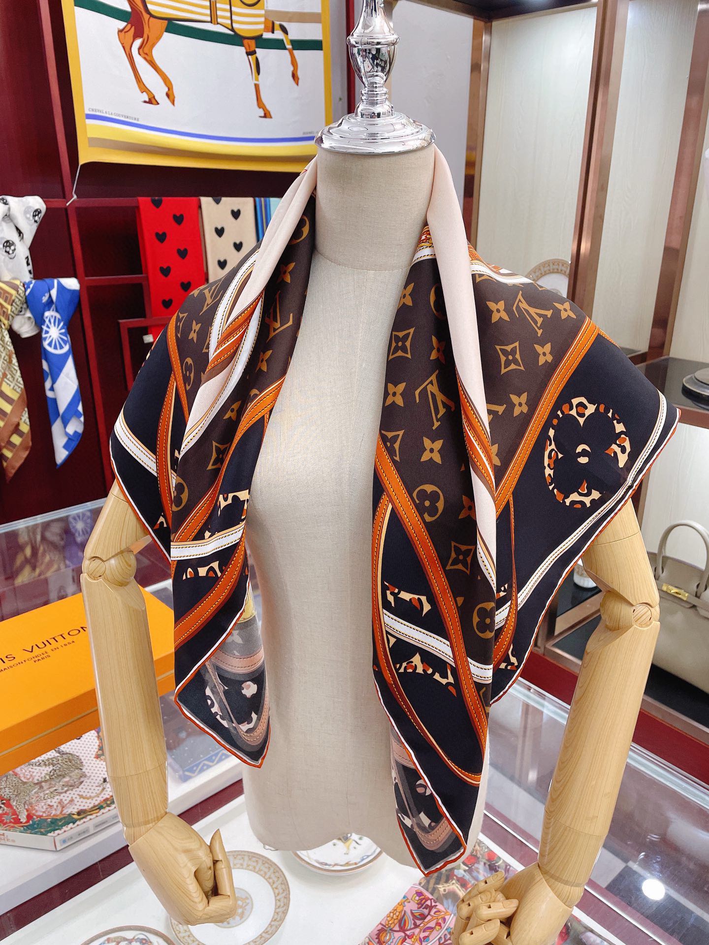 Wardrobe Essential: Lightweight Trendy Silk Scarf That Matches All Your Outfits