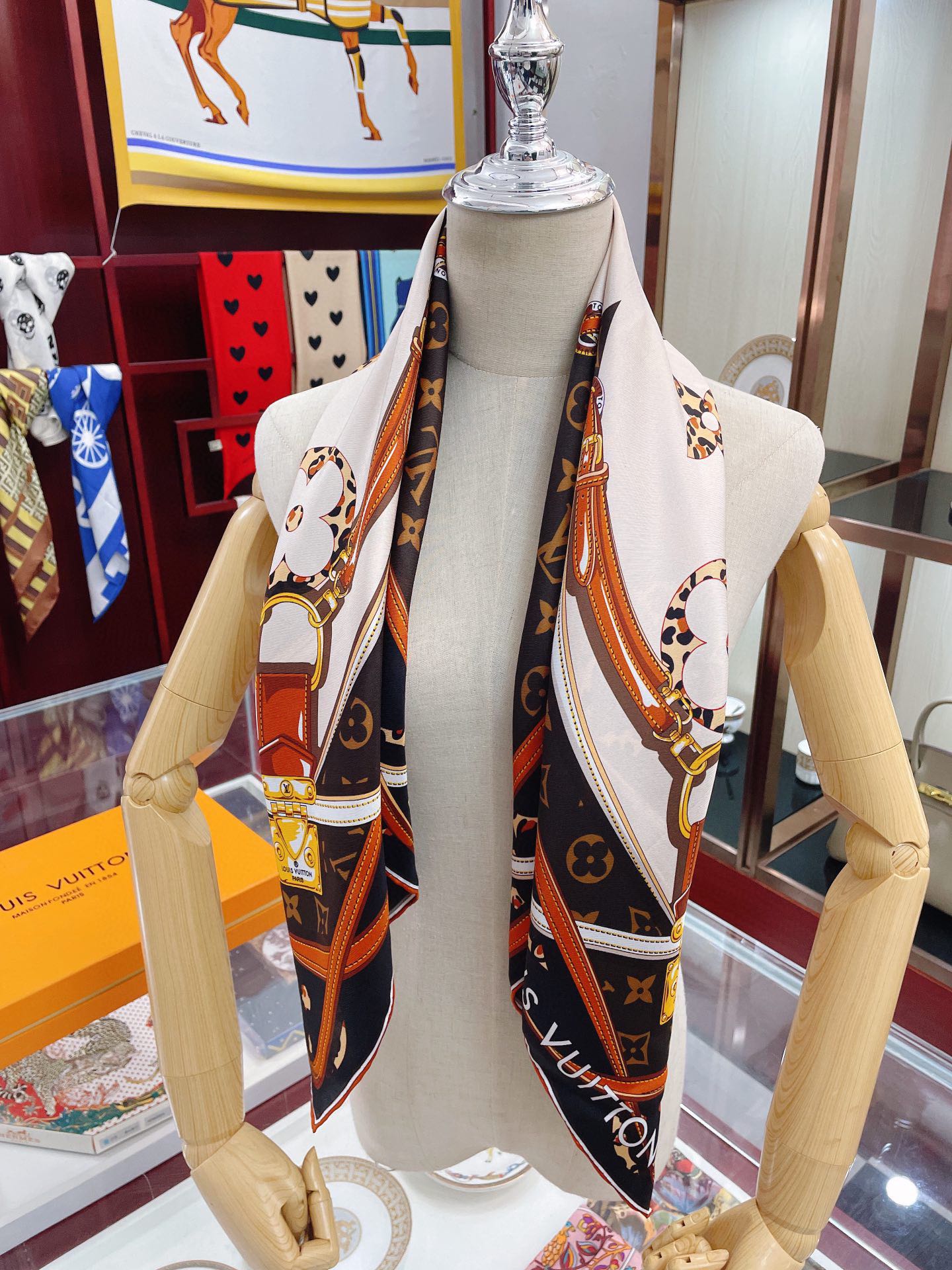 Wardrobe Essential: Lightweight Trendy Silk Scarf That Matches All Your Outfits
