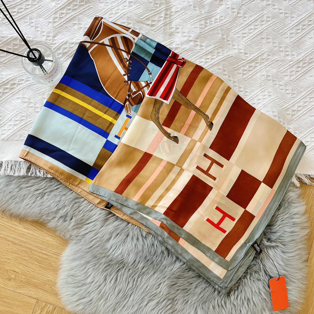 Minimalist Glam: Versatile Silk Scarf – The Ultimate Accessory for Effortless Fashion