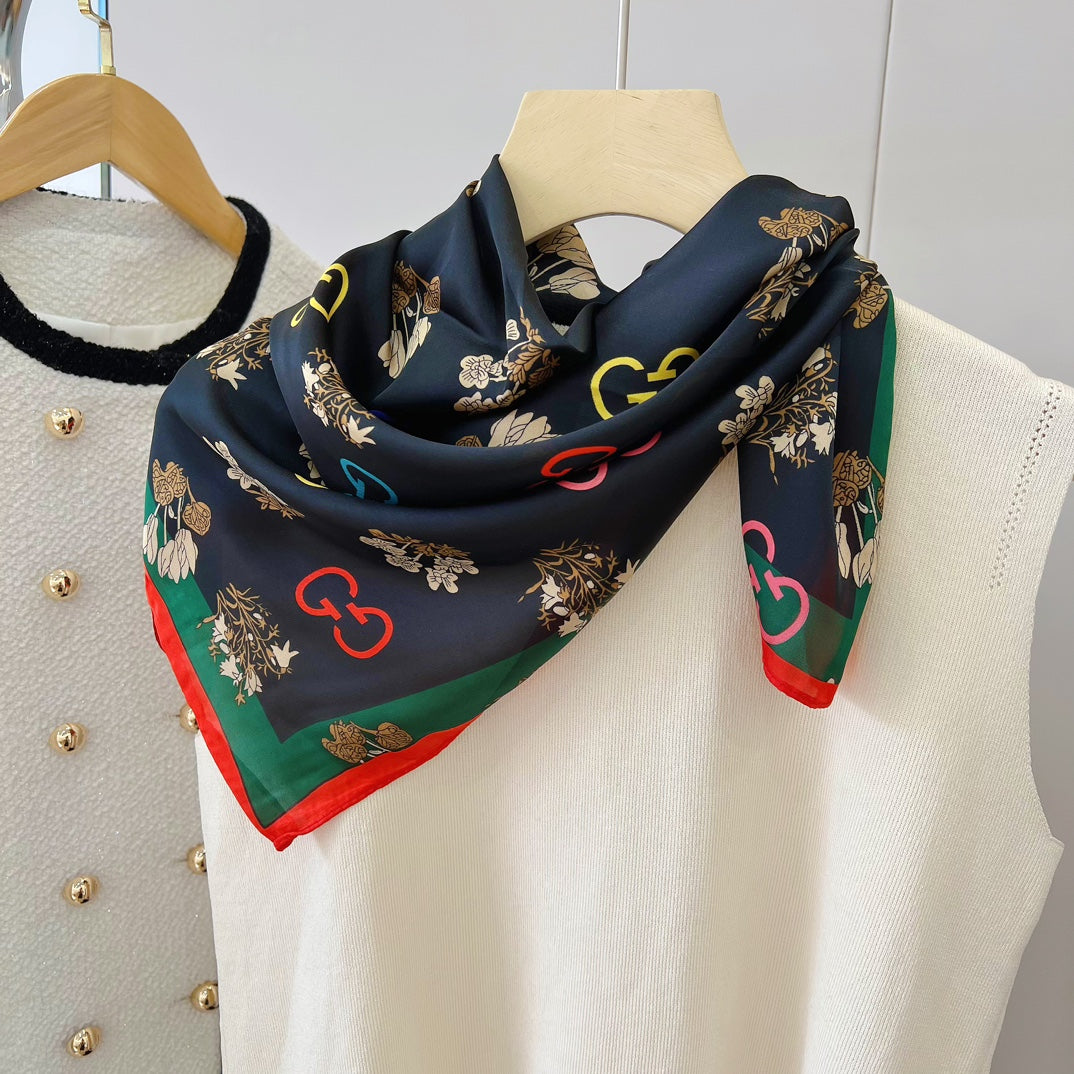 Mix, Match, Shine: Fashion-Forward Silk Scarf for Endless Outfit Possibilities