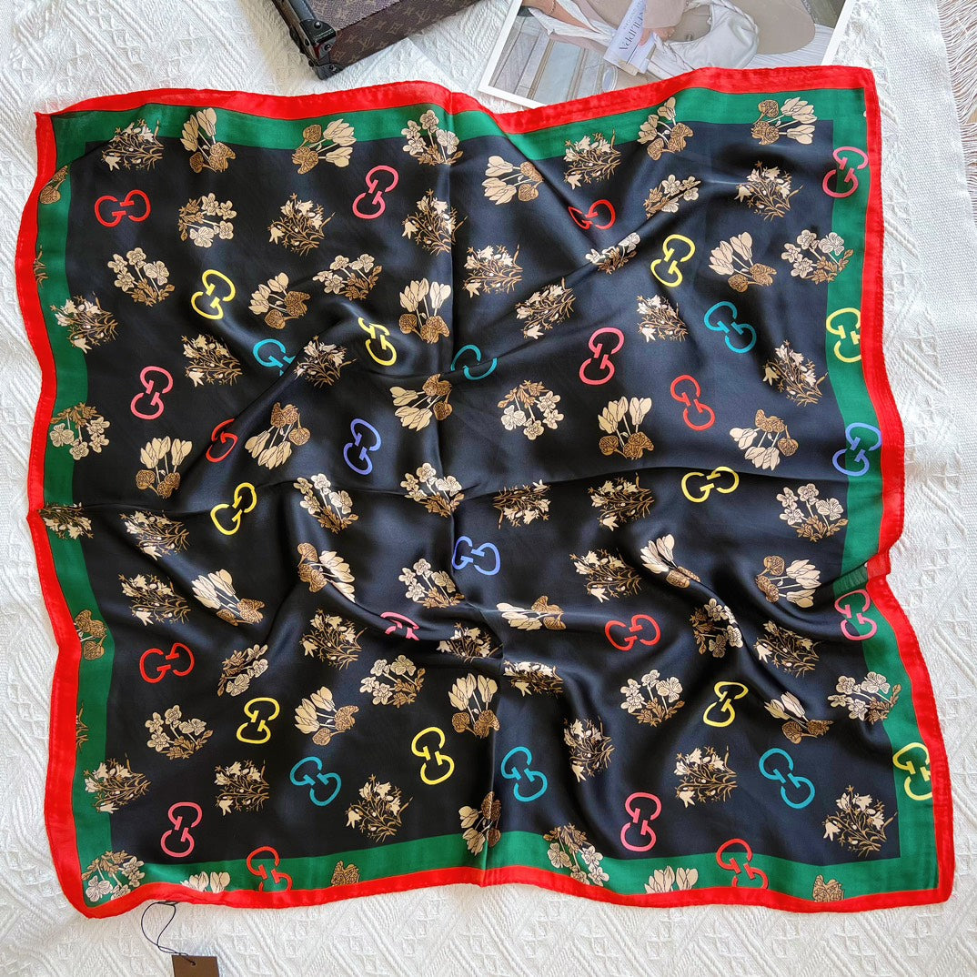 Mix, Match, Shine: Fashion-Forward Silk Scarf for Endless Outfit Possibilities