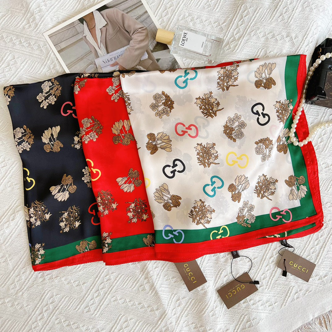 Mix, Match, Shine: Fashion-Forward Silk Scarf for Endless Outfit Possibilities