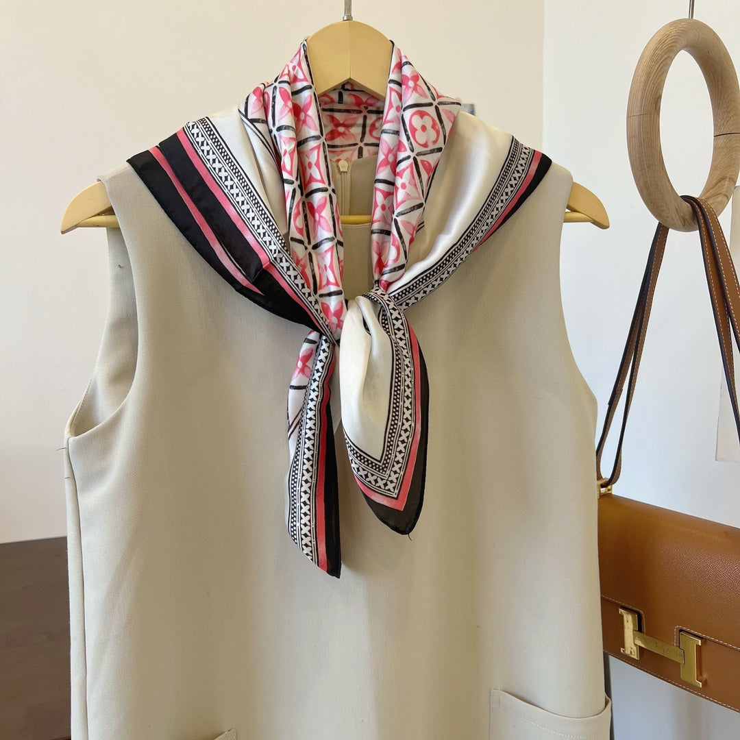 Timeless Charm: Easy-Match Silk Scarves for Everyday Elegance