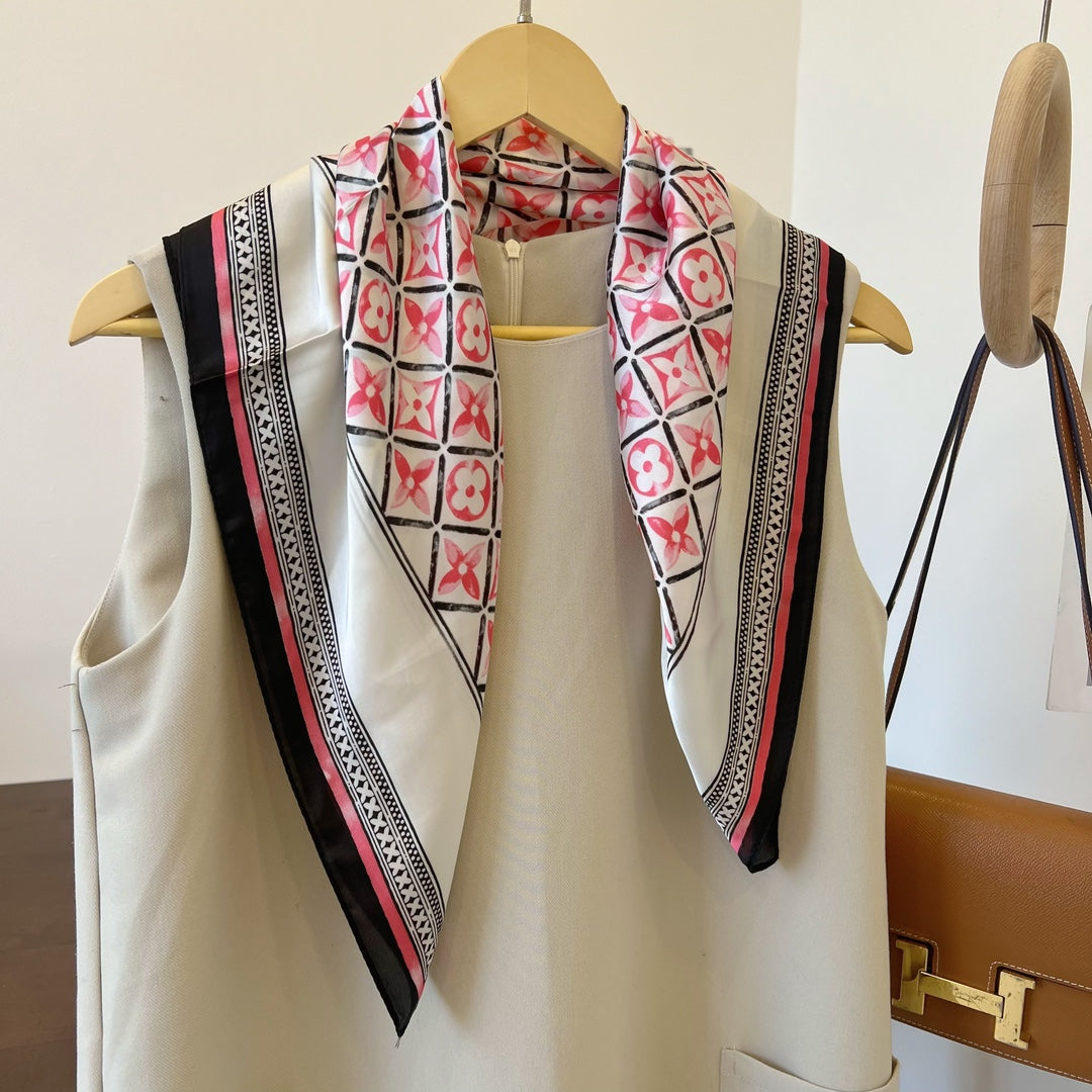 Timeless Charm: Easy-Match Silk Scarves for Everyday Elegance