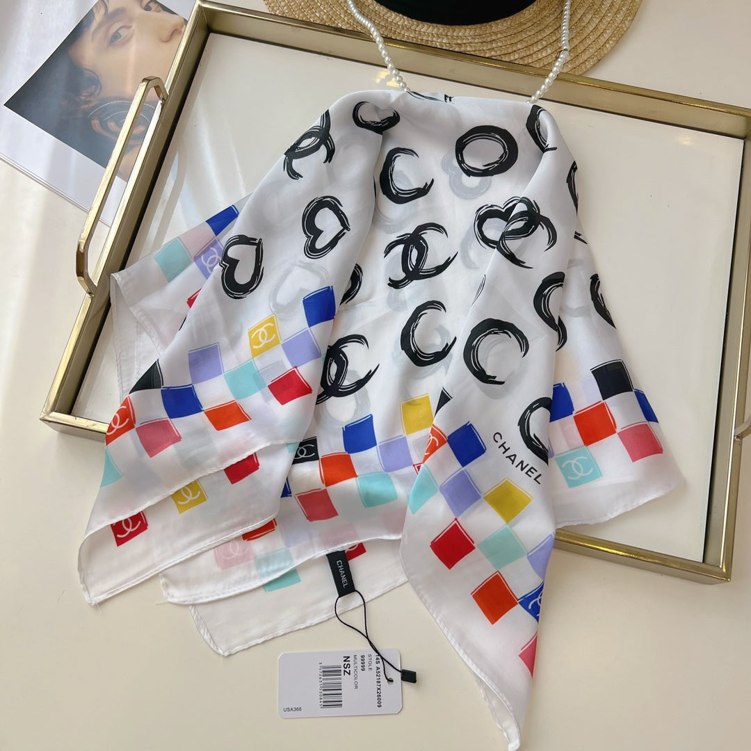 Elevate Your Style: Versatile Silk Scarves in Classic & Modern Prints