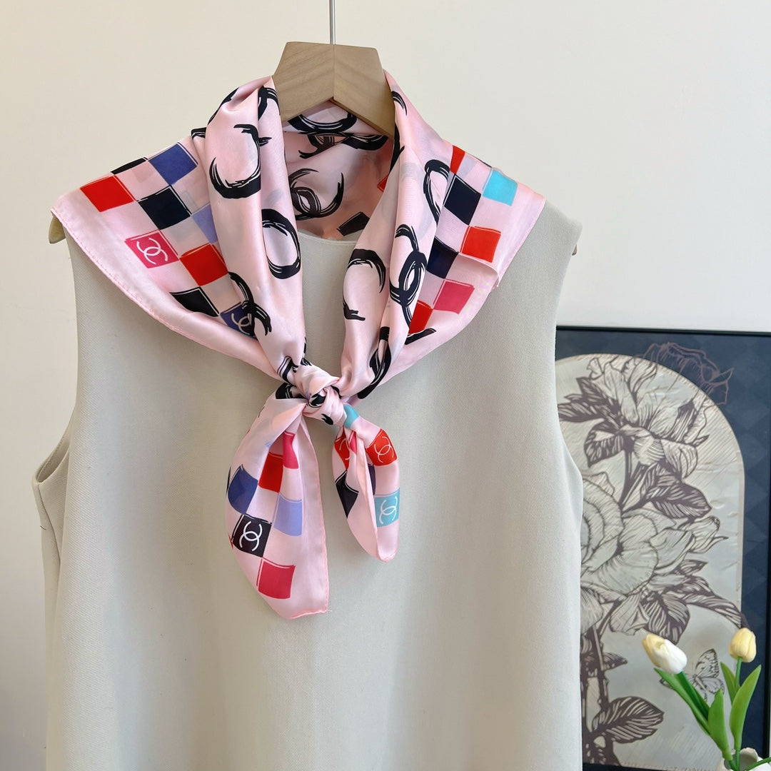 Elevate Your Style: Versatile Silk Scarves in Classic & Modern Prints