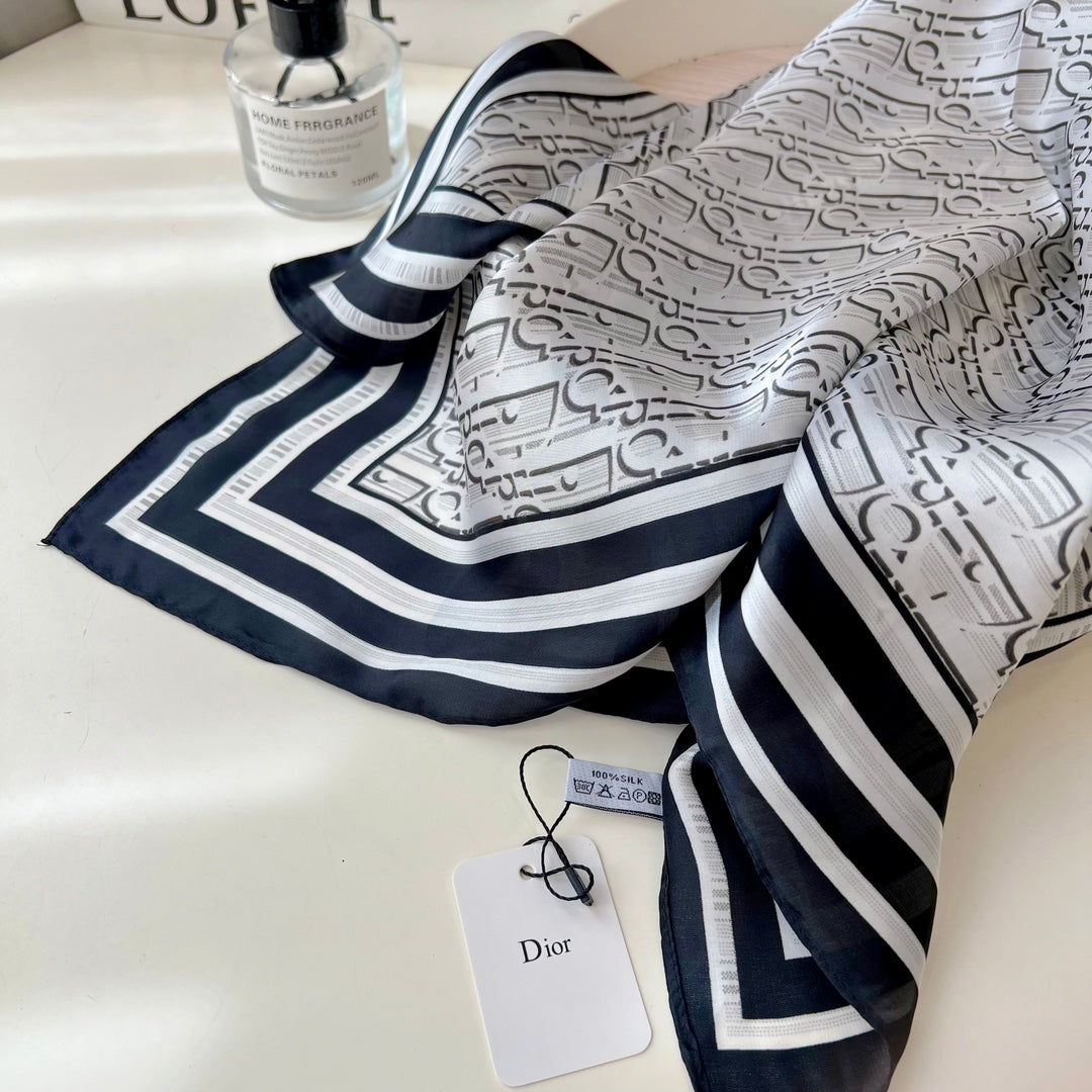One Scarf, Endless Looks: (All-Match) Silk Accessories for Every Day