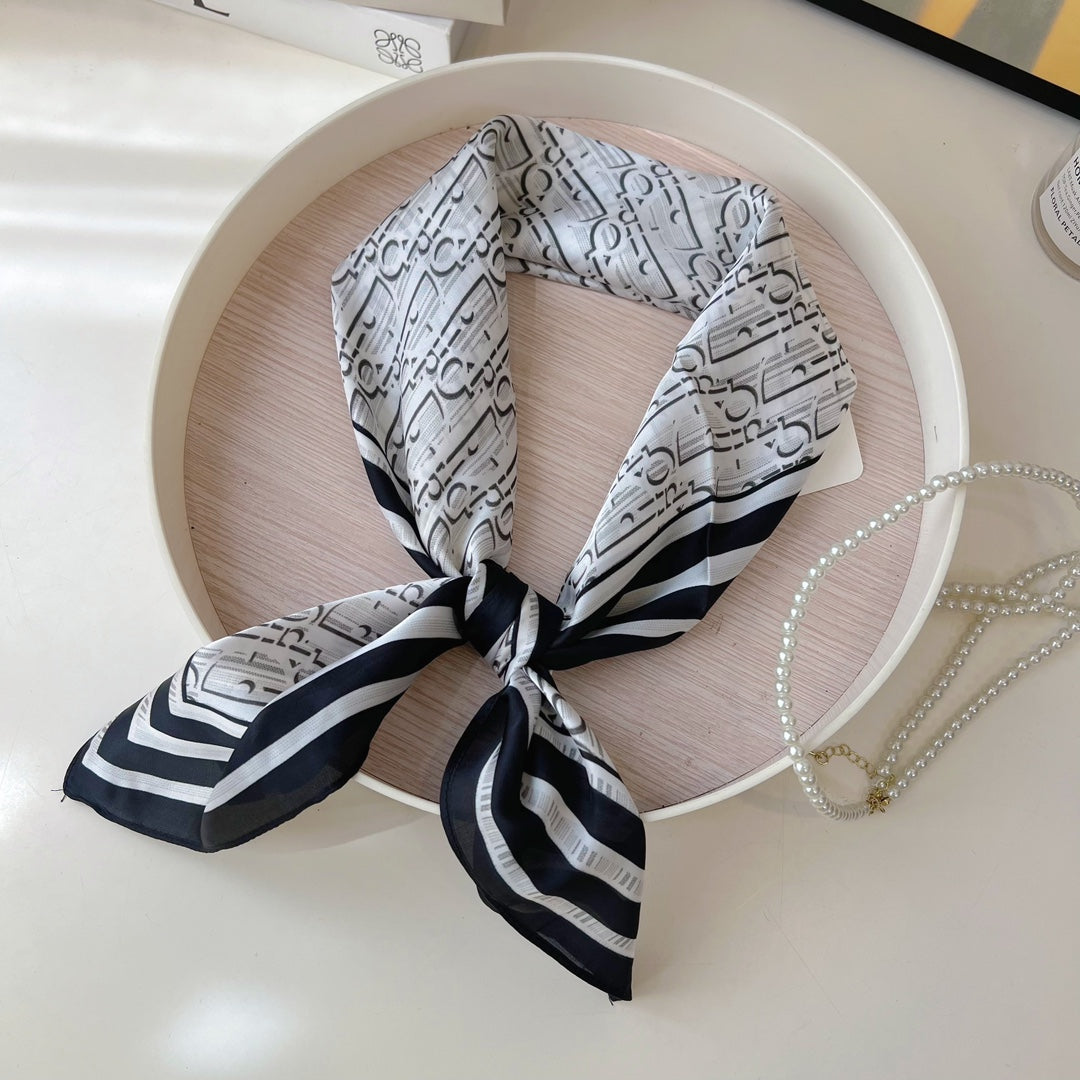 One Scarf, Endless Looks: (All-Match) Silk Accessories for Every Day