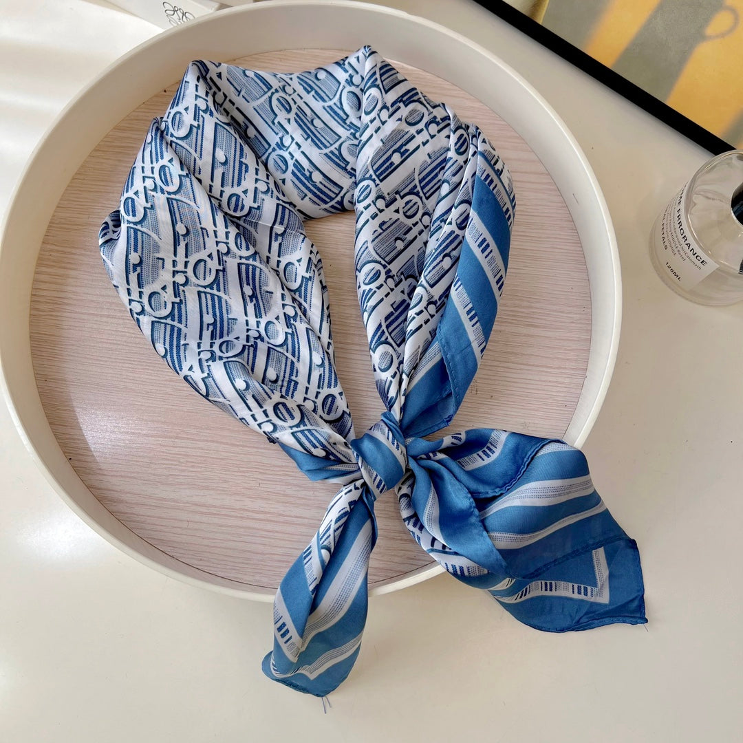 One Scarf, Endless Looks: (All-Match) Silk Accessories for Every Day