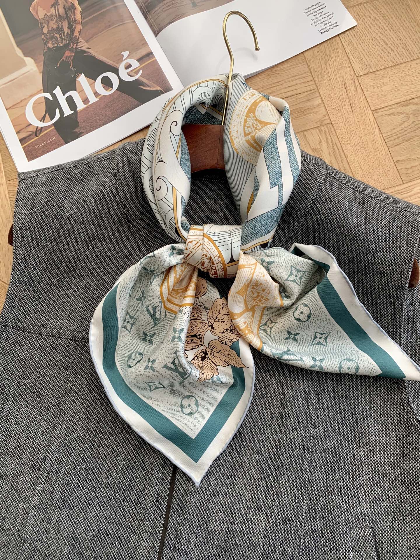 Essential Silk Scarf: Effortless Fashion for Work, Weekend & Beyond