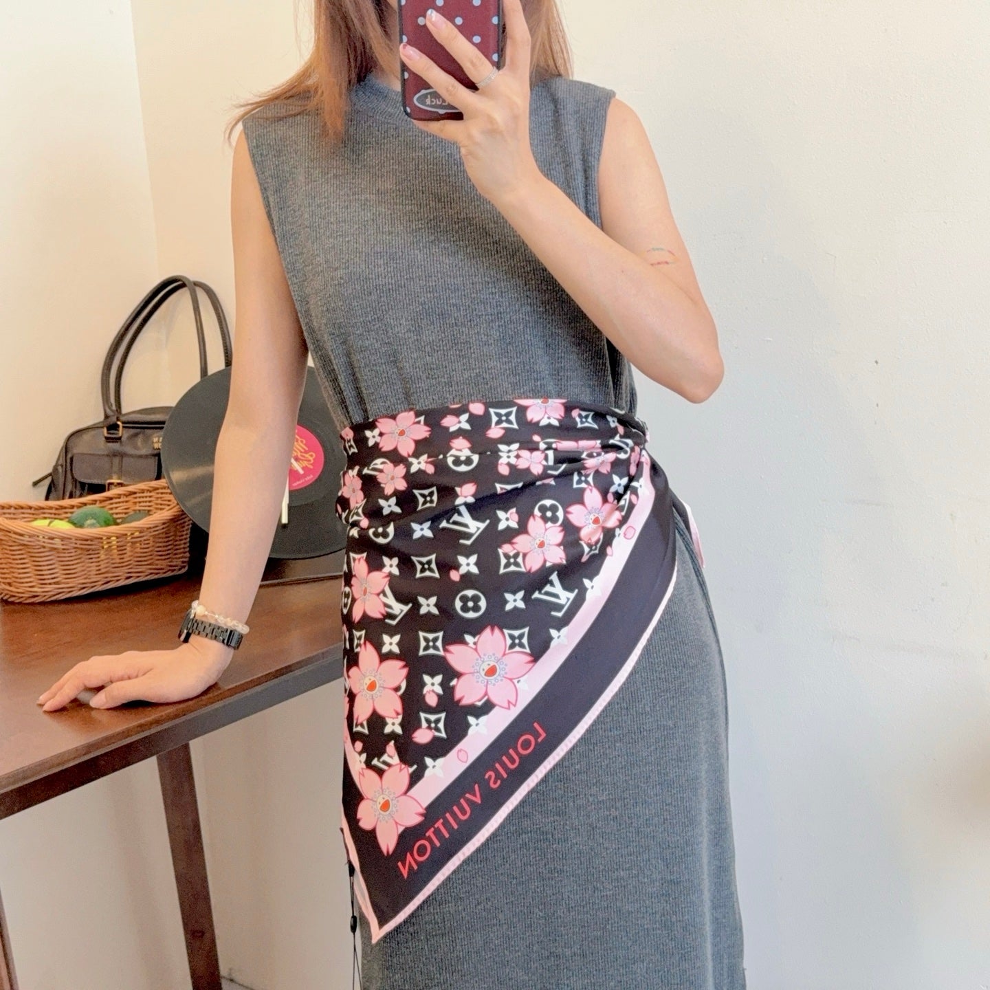 Elegant Versatile Silk Scarf: Boost Your Outfit’s Style Quotient Instantly