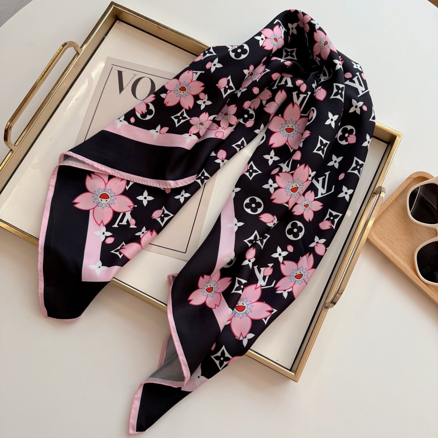 Elegant Versatile Silk Scarf: Boost Your Outfit’s Style Quotient Instantly