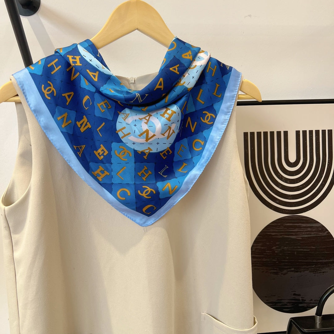 Dress Up or Down:  (Versatile) Silk Scarves for Casual & Formal Looks
