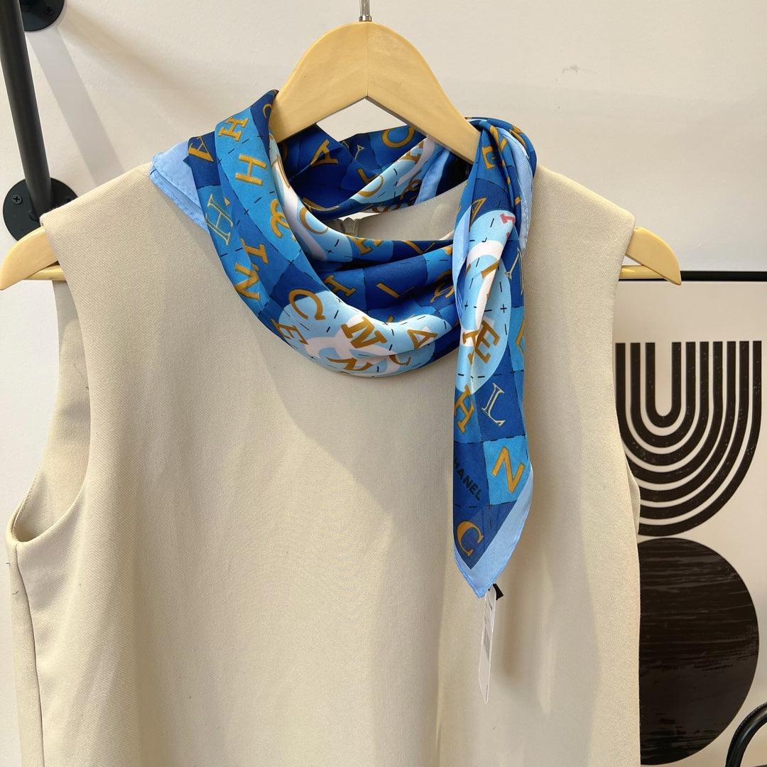 Dress Up or Down:  (Versatile) Silk Scarves for Casual & Formal Looks