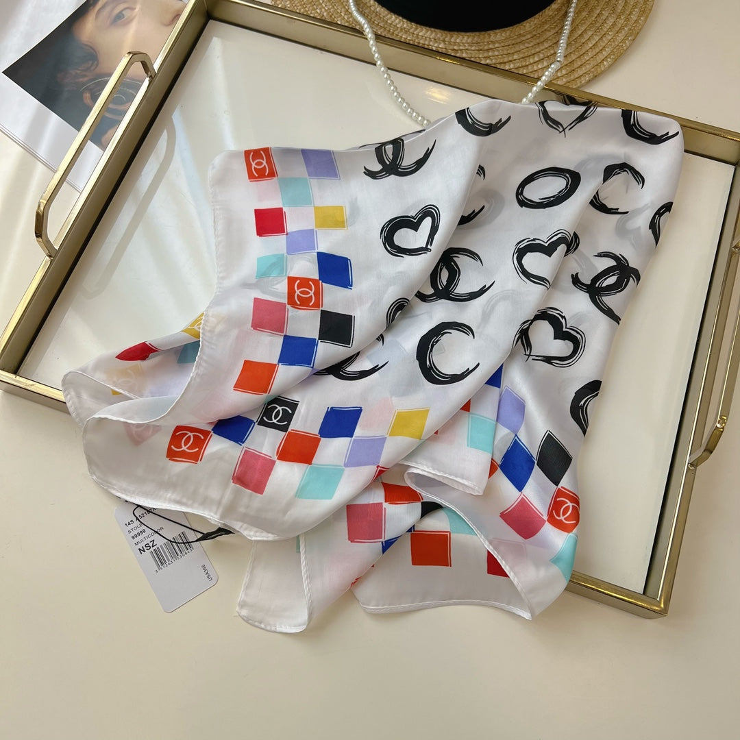 Elevate Your Style: Versatile Silk Scarves in Classic & Modern Prints