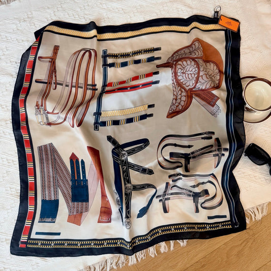 Elevate Your Style: Versatile Silk Scarves in Classic & Modern Prints