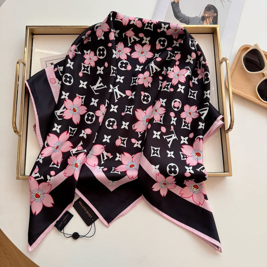 Elegant Versatile Silk Scarf: Boost Your Outfit’s Style Quotient Instantly