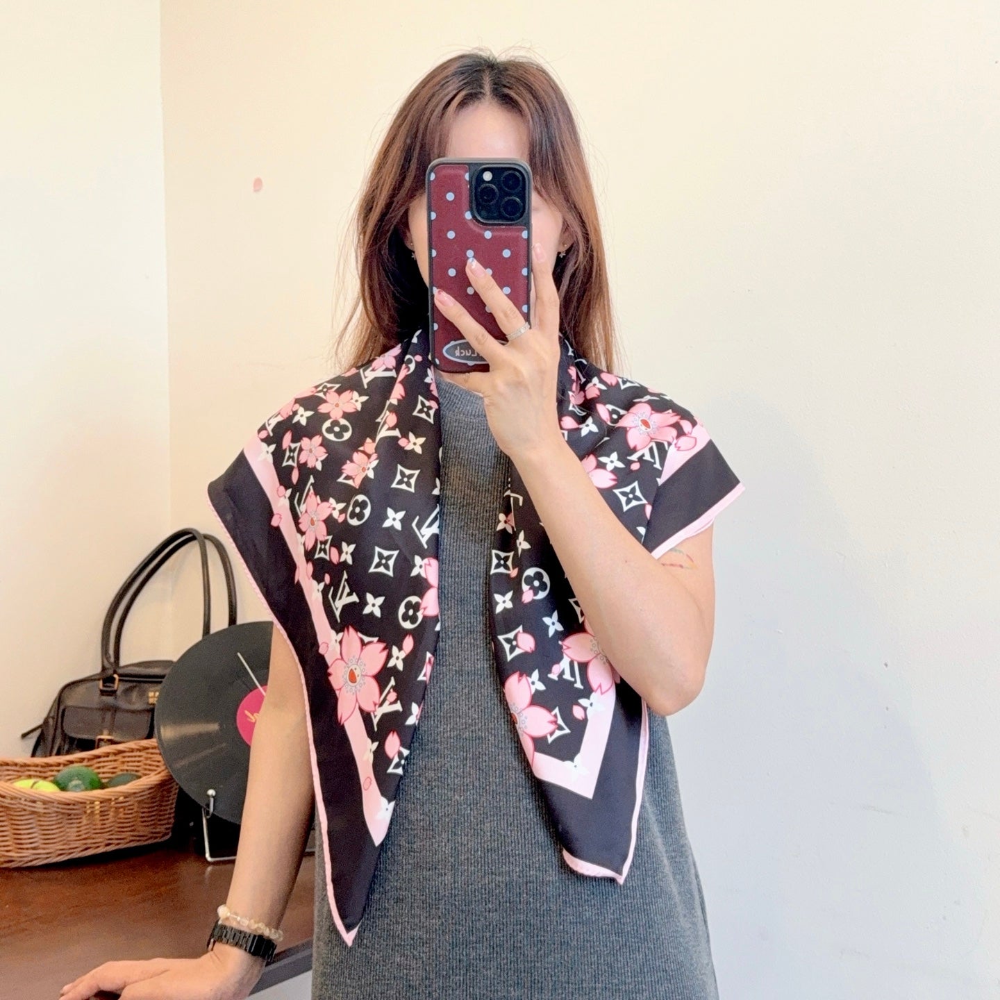 Elegant Versatile Silk Scarf: Boost Your Outfit’s Style Quotient Instantly
